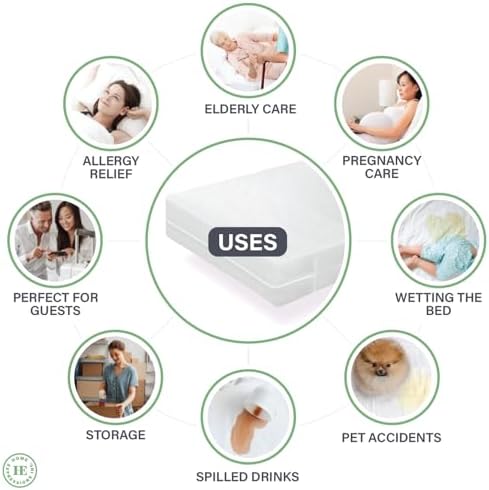 Home Expressions 4Gauge Vinyl Mattress Protector Queen Size