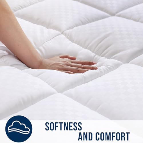 OLANLY Twin Quilted Mattress Pad with Deep Pocket