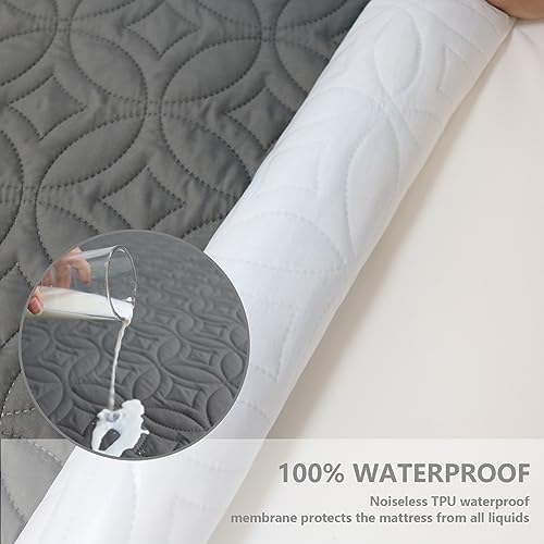FELTYBED Twin XL Mattress Protector Waterproof Soft Breathable