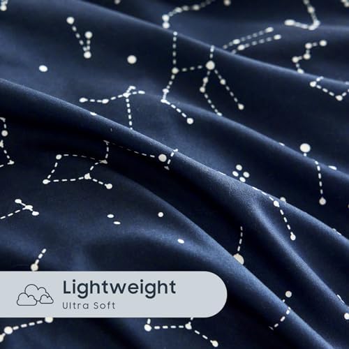 Wake In Cloud Duvet Cover Set - Galaxy Space Constellation Stars