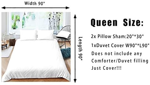 Feelyou English Alphabet Duvet Cover Set Cute Animals