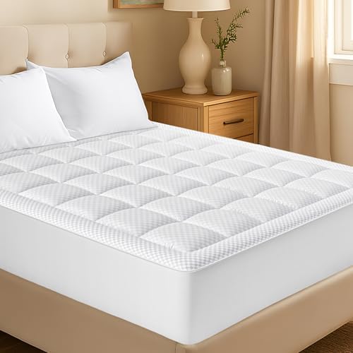 OLANLY Twin Quilted Mattress Pad with Deep Pocket