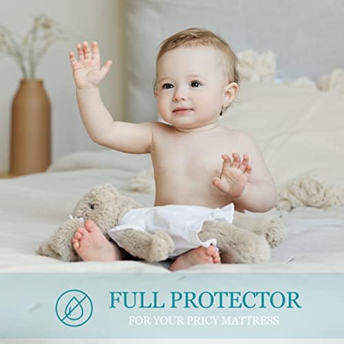 Parkdeny Twin Waterproof Mattress Cover Breathable Noiseless