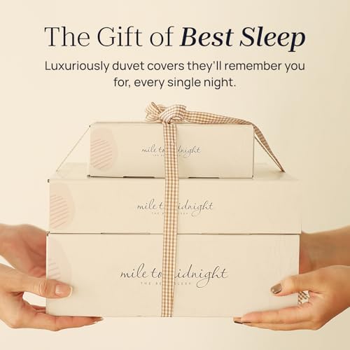 Mile To Midnight Queen Duvet Cover Set 90x90 Reversible Luxury