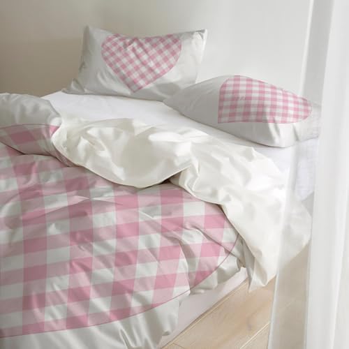 LooPoP Valentine Comforter Set California King 3-Piece