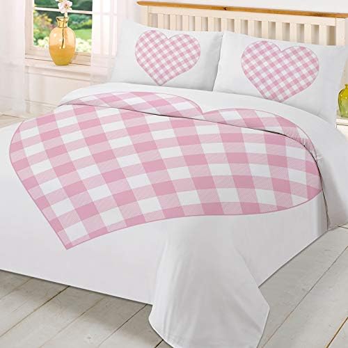 LooPoP Valentine Comforter Set California King 3-Piece