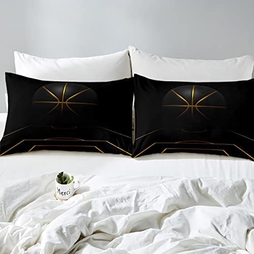 Feelyou Basketball Theme Duvet Cover Set for Kids