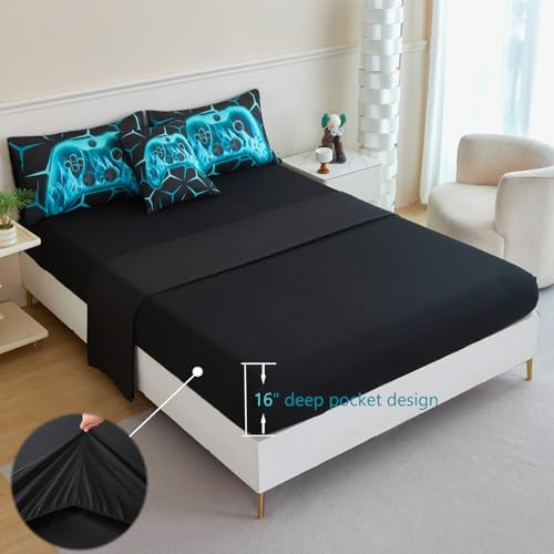 ZRNBAST Game Console Comforter Set for Kids 1