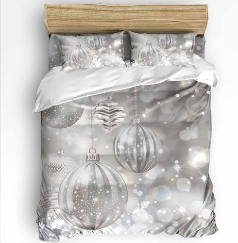 LooPoP Christmas Comforter Set 4PCS California King 1