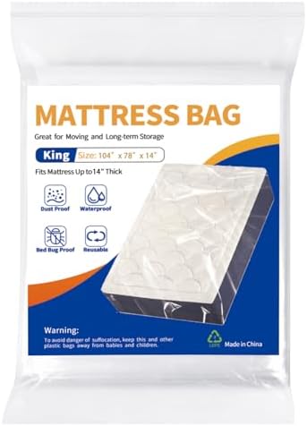 CZXNBI Mattress Bag 1 King Waterproof Storage Protector