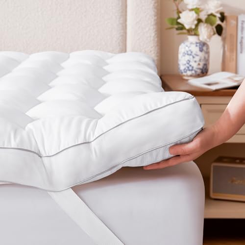 Decroom 3 Inch Memory Foam Mattress Topper Twin Size