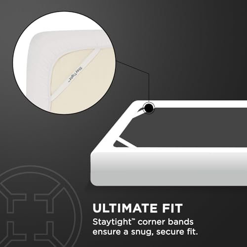 Tempur-Pedic Waterproof Mattress Protector Twin XL White 1