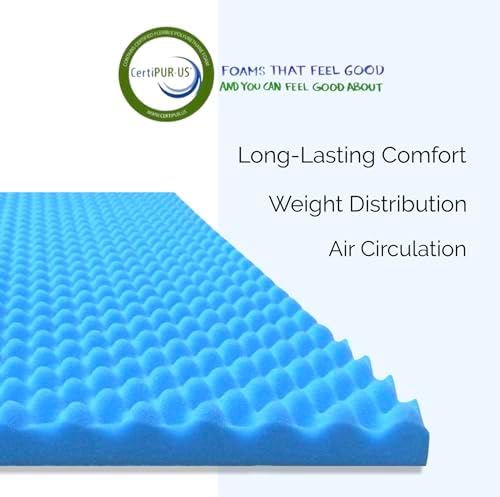 Airflow Foam Mattress Topper King Size