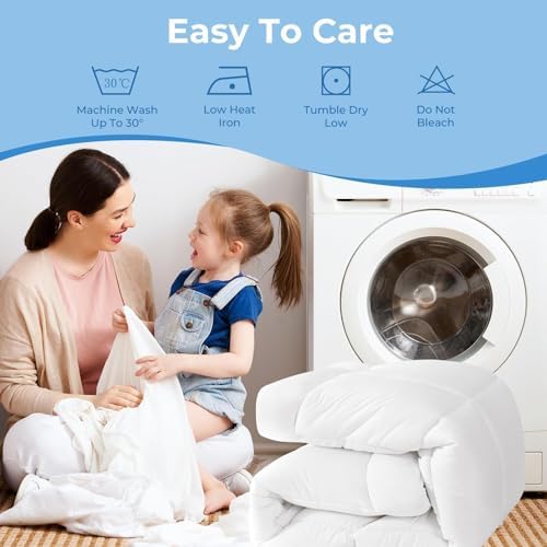 YUGYVOB Queen Mattress Topper - 600GSM Cooling Breathable Pad with Down Alternative