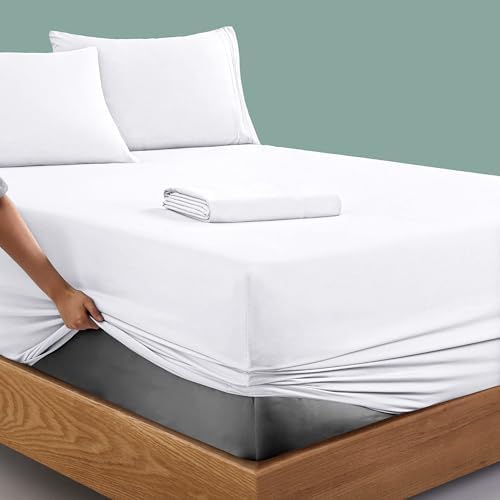 Manyshofu Extra Deep Pocket 4-Piece Sheet Set for Kids Bed