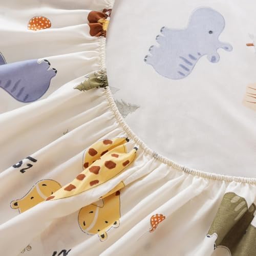 lishjekee Kids Animal Comforter Set Twin 6 Pieces 1