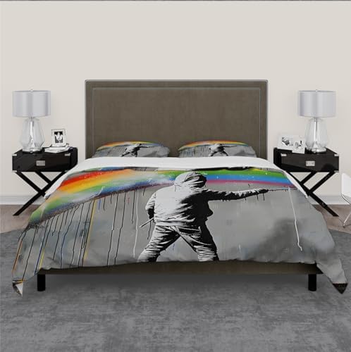 MUKULING Country Style Duvet Cover Set 3 Pieces 1