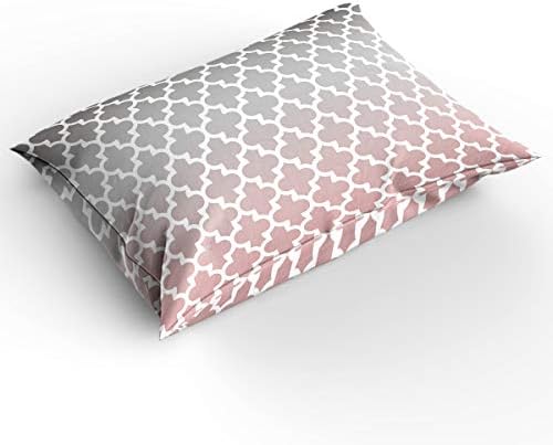 LooPoP 4PCS California King Duvet Cover Set with Retro Moroccan Design