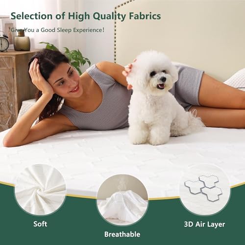 FELTYBED Queen Waterproof Mattress Protector 1