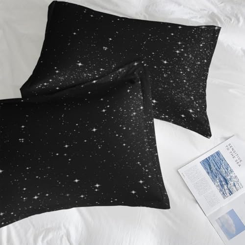 Pamnest Comforter Set Twin Size 5 Pcs Starry Deep Bedding