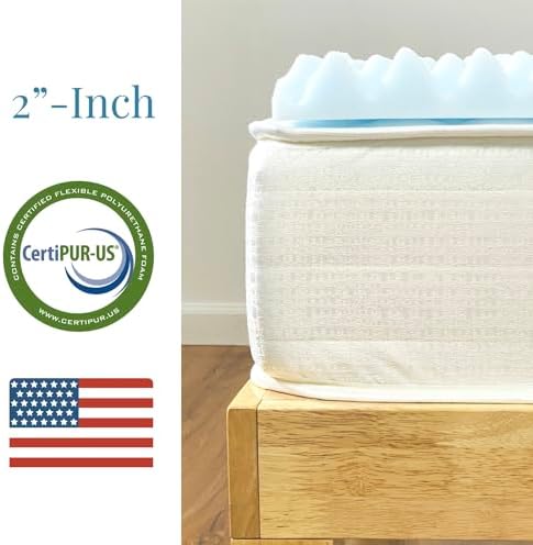 Airflow Foam Mattress Topper King Size