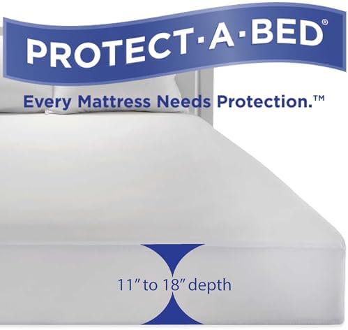 Protect-A-Bed Premium Cotton-Terry Mattress Protector Twin XL