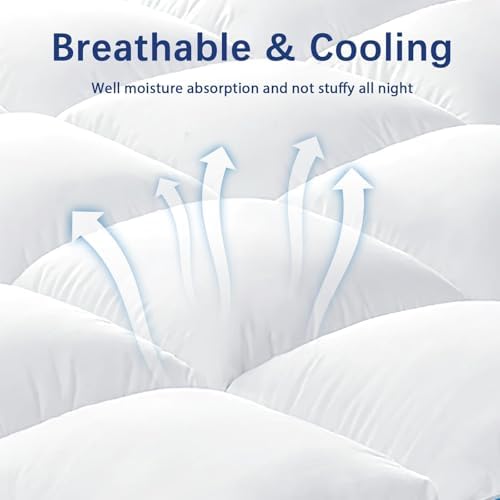 CYMULA King Mattress Topper with Cooling Fill 1