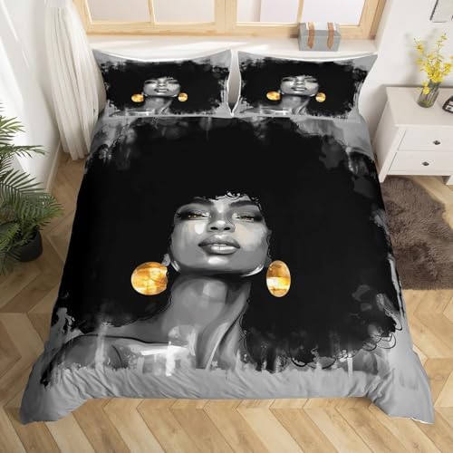 Homewish African Style King Size Duvet Cover Set