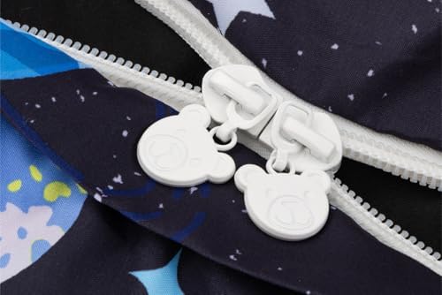 Holawakaka Galaxy Comforter Set for Kids