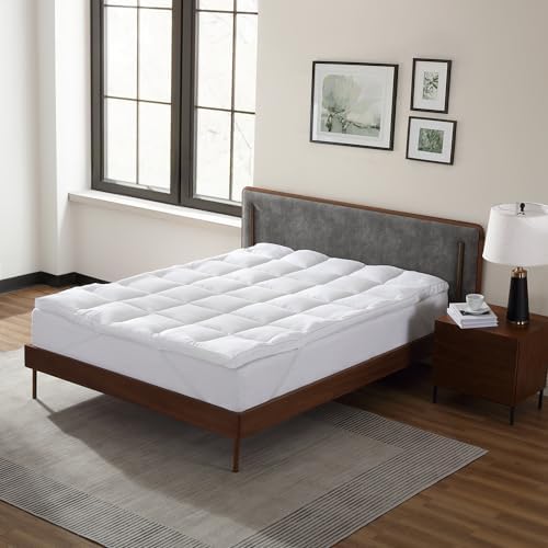 CirclesHome White Futon Mattress Topper - Full Size 54x75x3 1