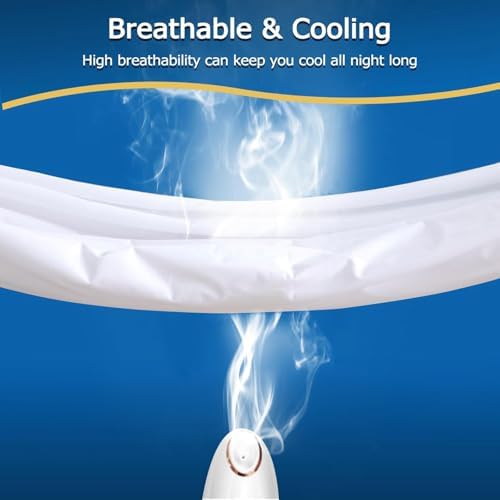 Parkdeny Twin Waterproof Mattress Cover Breathable Noiseless