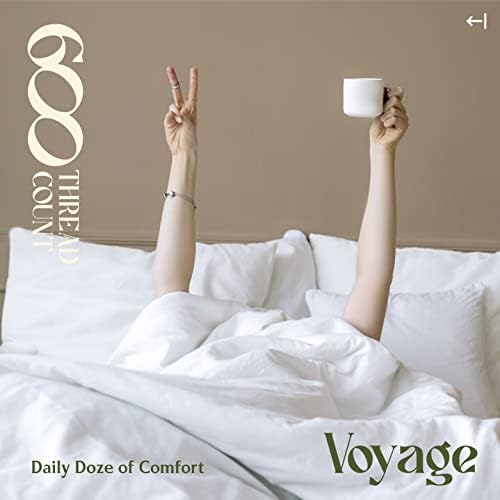 Mayfair Linen Queen Full Duvet Cover Set - 600 Thread Count