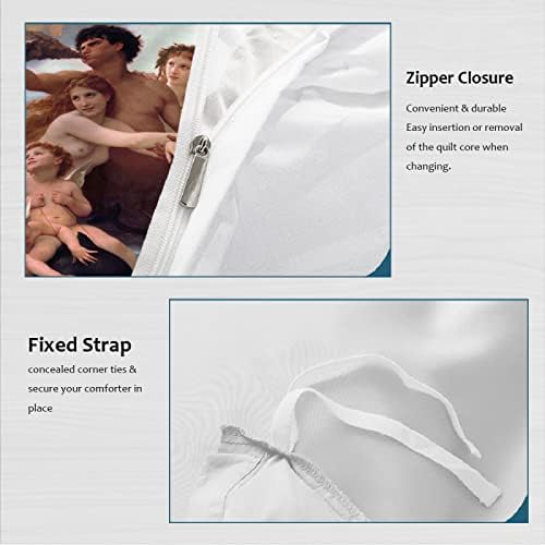 HOBBOY Adolphe Bouguereau Aesthetic Duvet Cover Set Twin XL