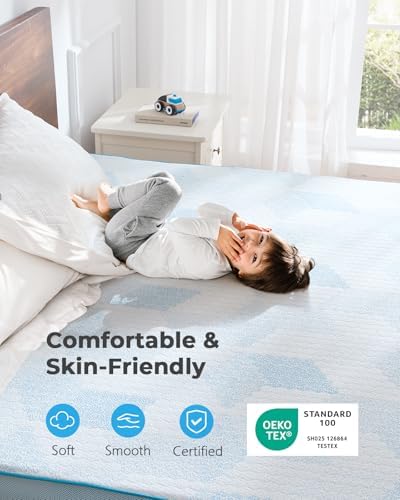 PERLECARE Firm Mattress Topper Full 3 Inch Cooling Memory Foam
