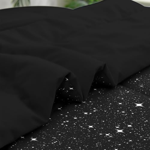 Pamnest Comforter Set Twin Size 5 Pcs Starry Deep Bedding