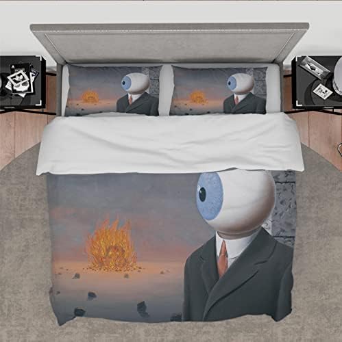 SAISEMIHOME Modern 3D Duvet Cover Set Twin XL