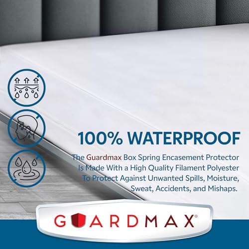 Guardmax Premium Queen Box Spring Cover