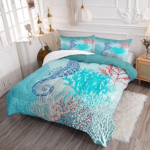 Nautical Ocean Themed Comforter Set for Kids and Adults