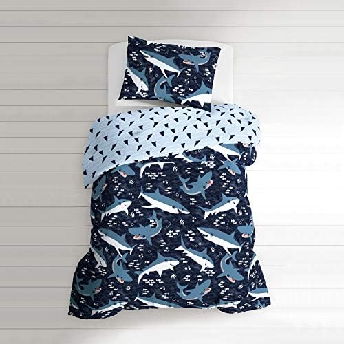 Dream Factory Sharks Boys Full Queen Comforter Set 1