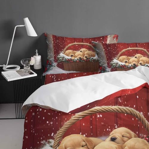 LooPoP Christmas Duvet Cover Set 4PCS California King 1