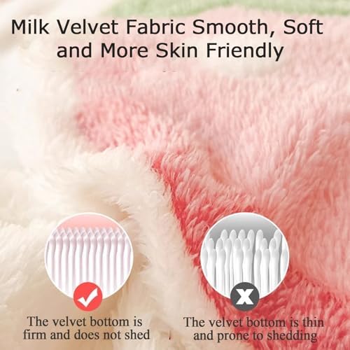 Thickened Super Soft Strawberry Kids Duvet Cover Set