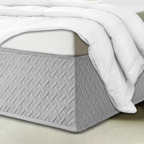 ZABER Box Spring Cover King Size with 16-Inch Drop 1