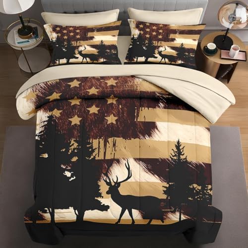 WeCozy 5 Pcs Twin Comforter Set with Pillowcase Sham