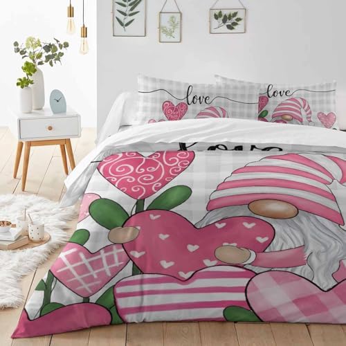LooPoP Valentine Comforter Set 3-Piece California King