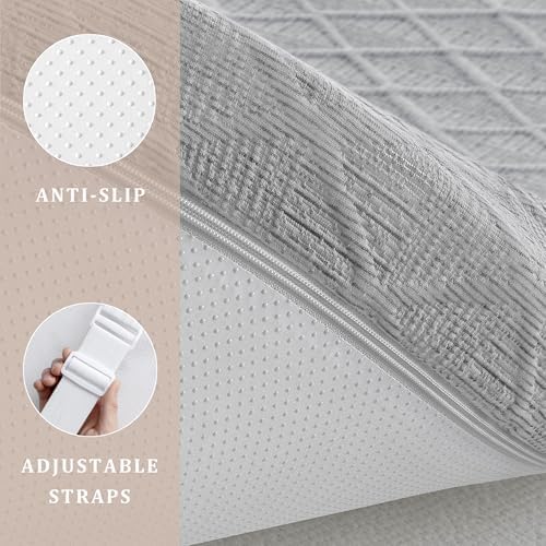 Sleepmax Firm Mattress Topper Queen 4 Inch