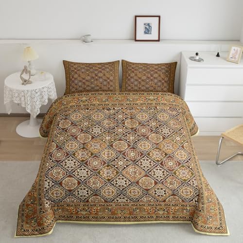 Feelyou Boho Paisley Comforter Set for Kids