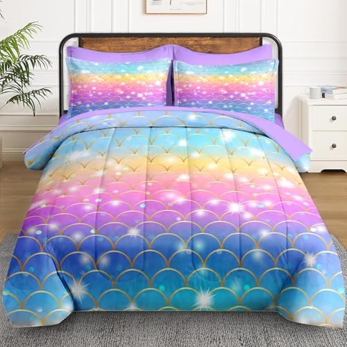 WeCozy Twin Comforter Set with Pillowcase Sham 1