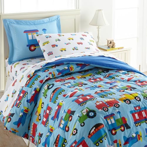 Wildkin 100 Cotton Full Sheet Set Olive Kids Design