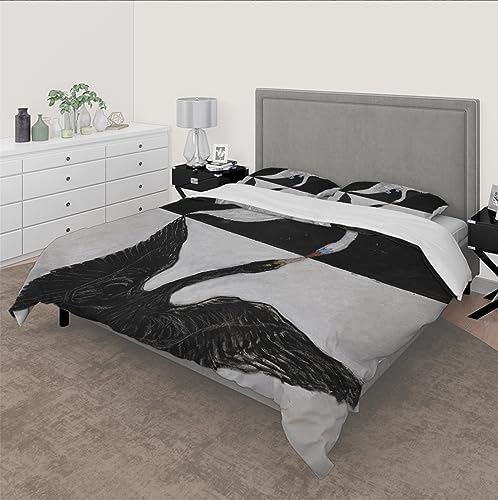 RIVINE Hilma Af Klint Style Duvet Cover Set 3 Pieces