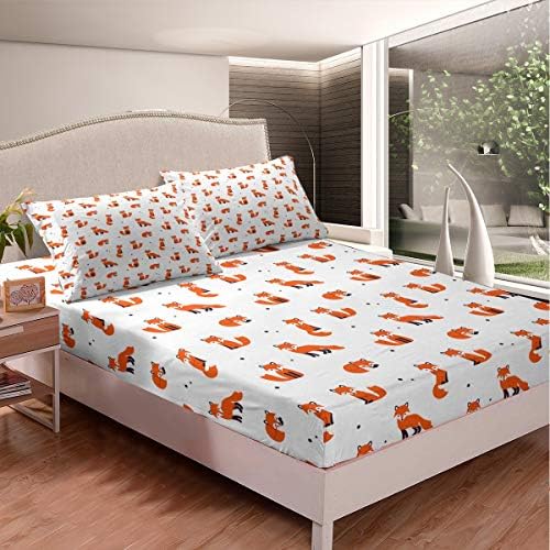 Feelyou Fox Bedding Set for Kids Boys Girls 1